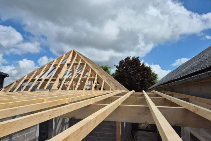 Pose de charpente Yvetot