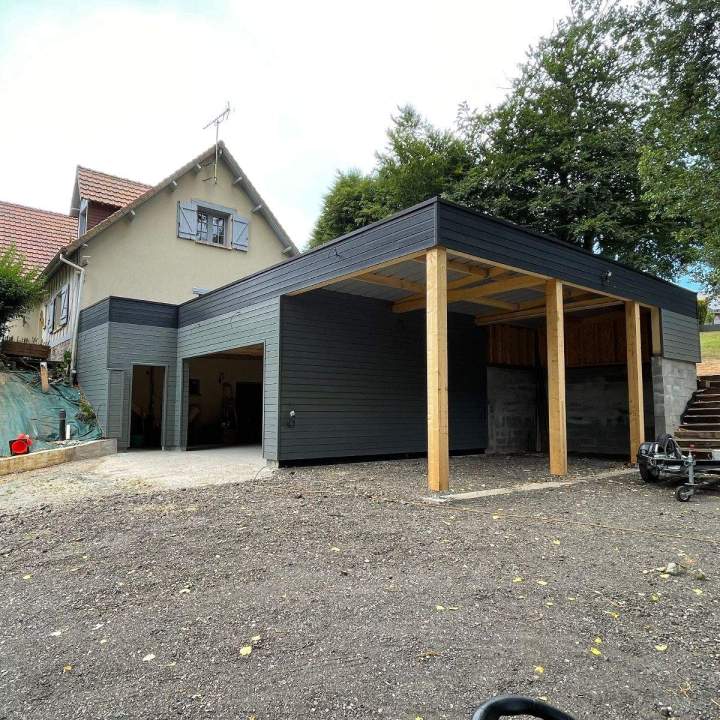 Construction à ossature bois Yvetot