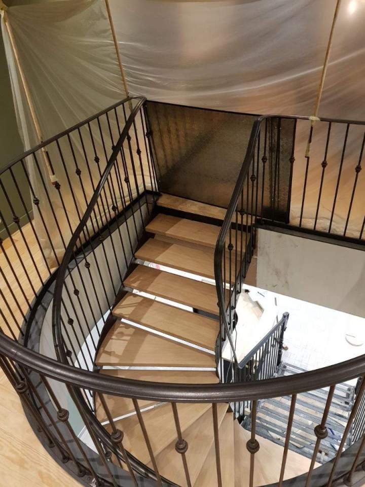 Pose d'escalier intérieur Yvetot