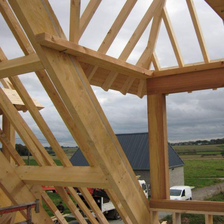 Pose de charpente Yvetot